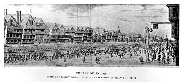 L0003989 Cheapside in 1639.